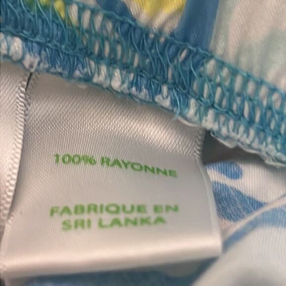 LILLY PULITZER BAL HARBOUR PALAZZO FLORAL PANTS SIZE M - Picture 10 of 10